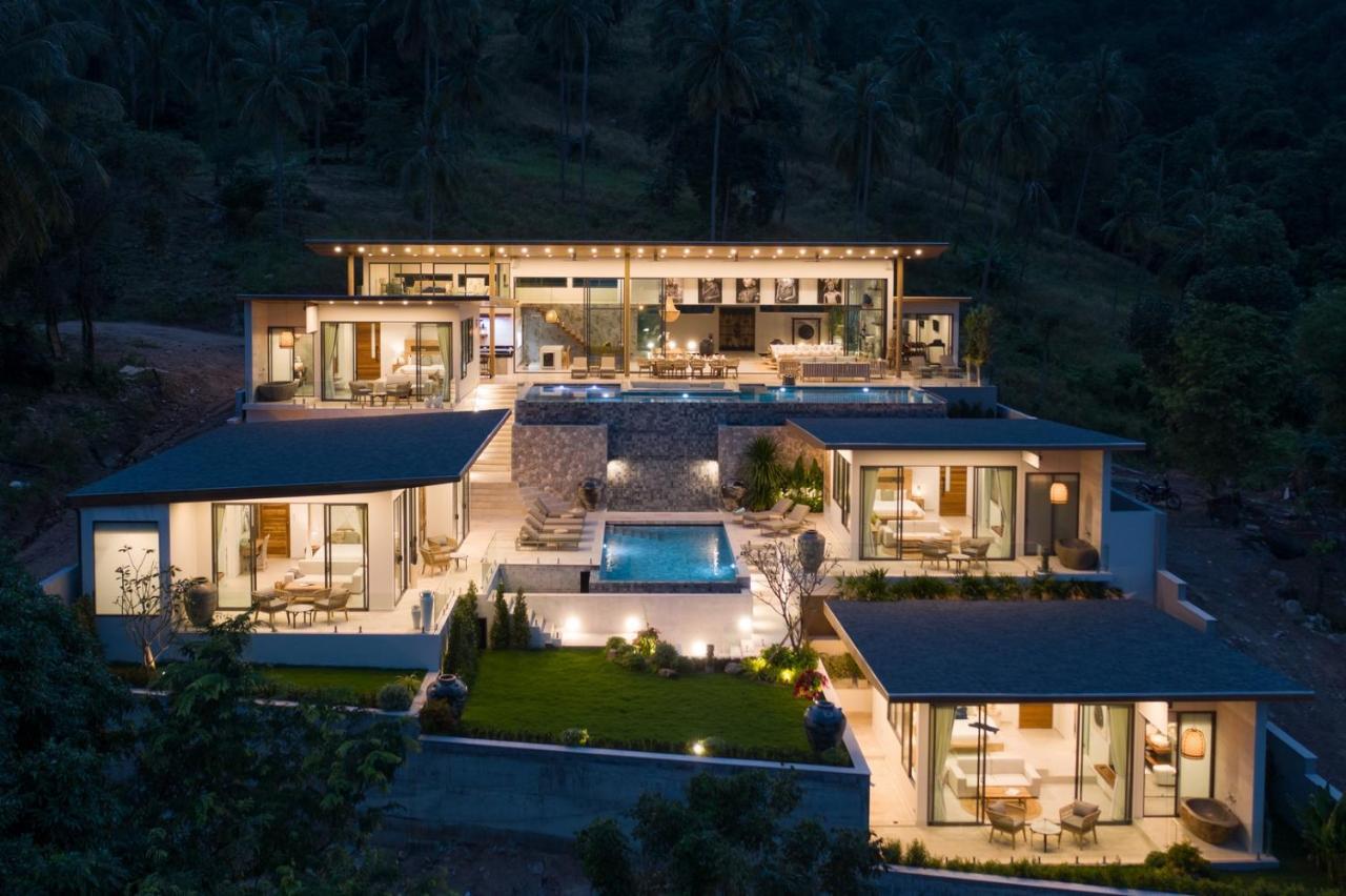 Asi Chaweng 6 Bedroom Sea View Koh Samui Bagian luar foto