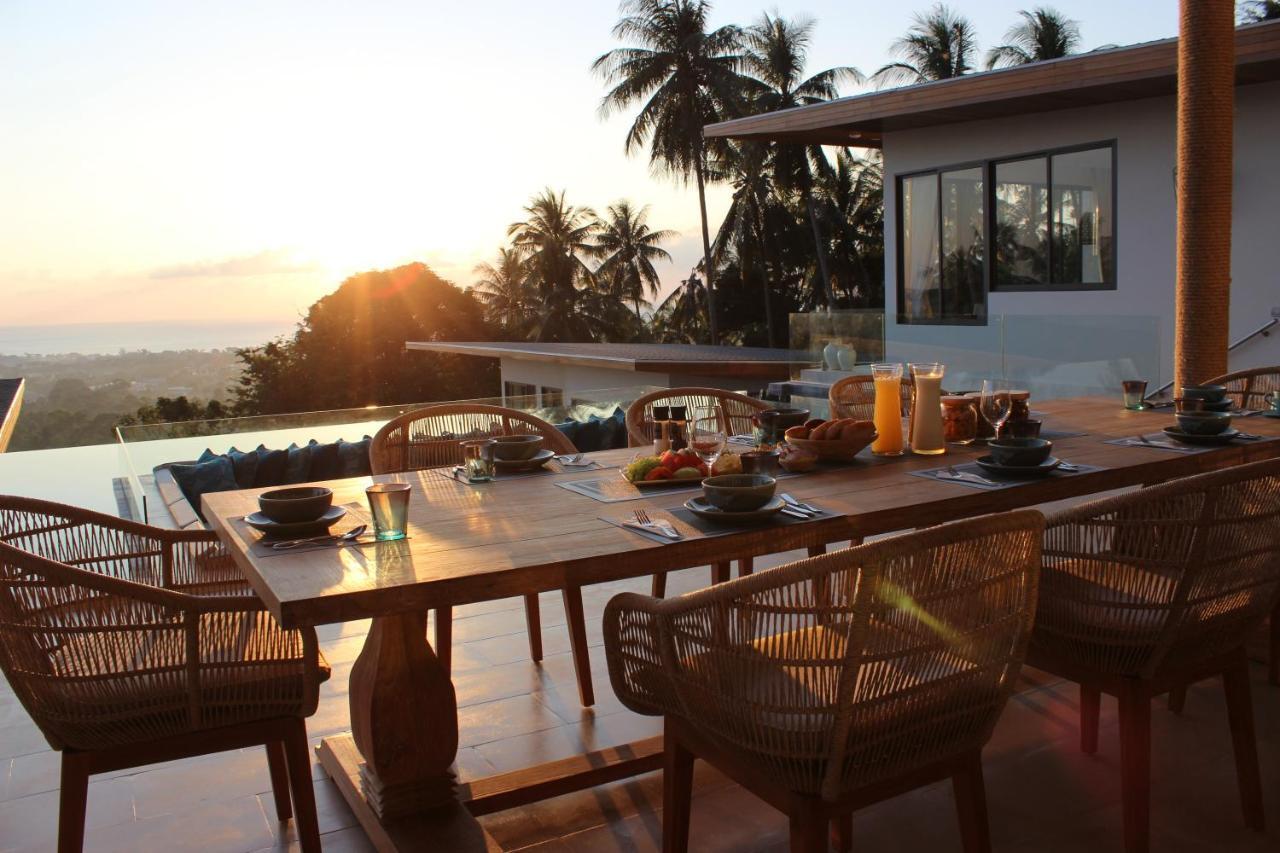 Asi Chaweng 6 Bedroom Sea View Koh Samui Bagian luar foto